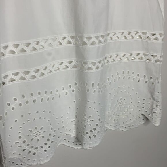 NWT Madewell Angelica eyelet top. XXS - Picture 3 of 7